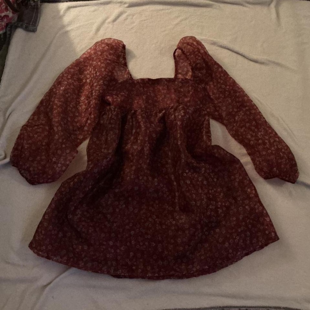 Floral Long Sleeve Altar’d State Dress